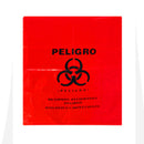 Bolsa desechos Roja 100pz