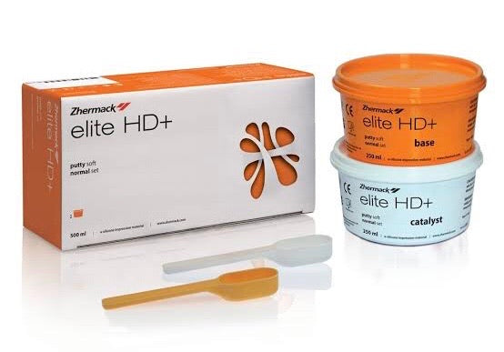 ELITE HD ZHERMACK 500ML Silicona de adición con nanotecnología y alta precisión. MASILLA