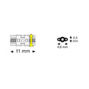 Tornillo de Expansion Mini Chico 11mm Leone