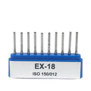 Fresa Diamante EX-18 10 pz. DT