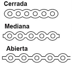 Cadena elástica Mediana 2.3m Borgatta