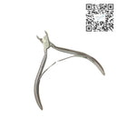 Podología. Alicate p/Mano Corte Cutícula Mango Largo 6b Invent