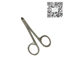 Podología. Tijera Mano Corte Cutícula Media Luna 10.5cm 6b Invent