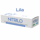 Guante Nitrilo Lila 100pz Uniseal