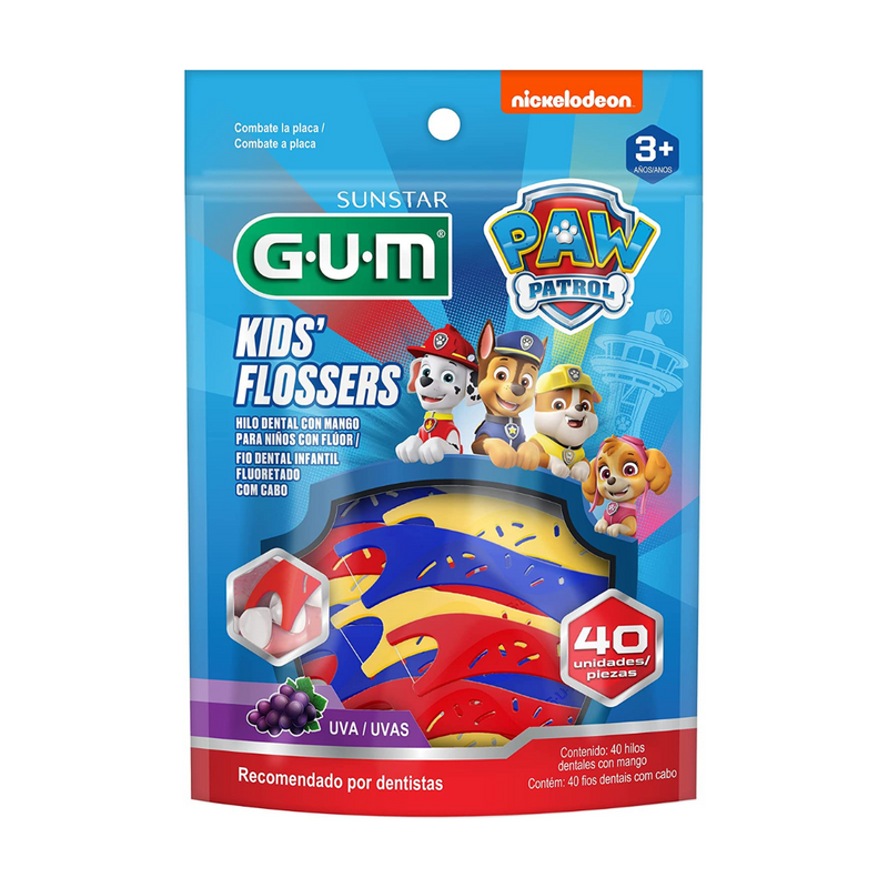 Hilo Dental Flosser  Paw Patrol Gum