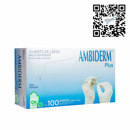 Guante Latex Plus Verde 100pz. Ambiderm