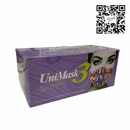 Cubreboca Tricapa Unimask 3 Fashion 50pz Uniseal