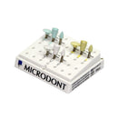 Gomas Pulido Resina 9pz Microdont